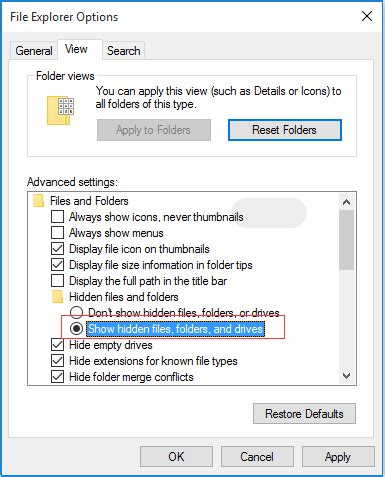 Solved: Save As folder doesn't show 